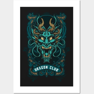 Dragon Club Posters and Art